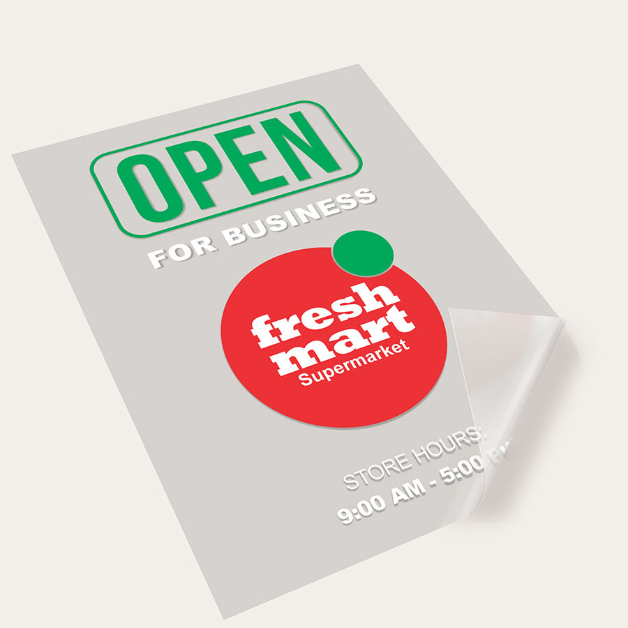 Business Window Clings